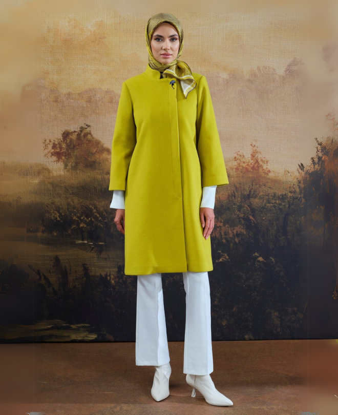 Manteau avec Broche